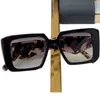 نساء لوكس الرائعين نظارة شمسية مستقطبة UV400 مربعة لوح الفيروز 23yy-F 55-18-140 حالة نظارات