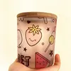 6oz Sublimation Frosted Candle Holders With Bamboo Lid Heat Transfer Scented Candle Cup DIY Atmosphere Festival Glass Gifts A12