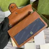 Lyxig mini handväska crossbody väska vintage dam handväska axelväska dam designer plånbok på kedja mode w o c väskor plånböcker korthållare telefon jeanskedjor plånböcker klaff