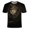 T-shirt da uomo T-shirt da uomo 3D Orangutan T-shirt 2022 Moda uomo e donna Stampa animalier Scimmia divertente Top estivo manica corta S-5XL