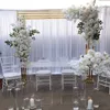 3PCS Luxury Wedding Decoration Floral Arrangement Rack Party Flower Wall Arch Frame Welcome Sign Flag Stand Home Screen Door Birth5584729