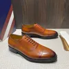 Männer Business Casual Schuhe Top Qualität Luxus Designer Marke Echte Rindsleder Weiche Komfortable Staubbeutel WTIH Box sind Größe39-44