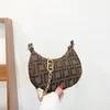 Hot 23SS Summer new trendy all-match messenger bag chain leather fashion grils samll shoulder bag wrist bags brown