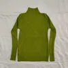 Turtleneck tröja Kvinnor Fashion Spring Stretch Tops 14 Färgstickade tröjor Lång ärm Basic Jumper Sticked 220810