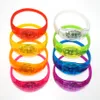 Événement fête contrôle du son Led clignotant Bracelet lumineux Bracelet coloré pour boîte de nuit Disco fête musique Bar Concert