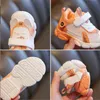 0-4 sommar baby sneakers mode pojkar flickor ihåliga andningsbara mesh skor mjuk botten non-slip casual skor baby småbarnskor g220517