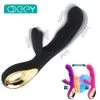 G Spot Rabbit Dildo Vibrator Orgasm Adult Toys USB Charging Powerful Masturbation sexy Toy for Women Waterproof Product