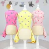 Vêtements pour chiens printemps et été chiot amour quatre pattes vêtements pour la maison petits chiens vêtements pour animaux de compagnie en gros nounours