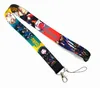 Cell Phone Straps & Charms Hot 10pcs My Hero Academy Japan Anime cartoon Lanyard ID Badge Holder Keys Mobile Neck ID Holders for Car Key Card 2022 New