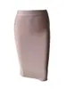 11 cores sólido nude xx xxl sexy verão bodycon festa bandage saia mulheres azul rosa branco preto bege lápis vermelho 60cm 220317