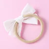 Accessoires pour cheveux Bébé Arcs Bandeau Filles Haar Accessoires Coton Enfants Princesse Bandeaux Infantile Bandeaux Nylon Fiocco Nascita Dla Dzieci SoftH