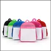 Other Office School Supplies Business Industrial Sublimation Blanks Schoolbag Children Kids Backpacks Garten Polyester Diy Book Bag Drop D