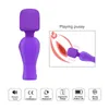 Vibradores Nxy Productos para adultos Carga Mini Choque fuerte Pequeño Av Masaje Vibrador Mujeres s 220629