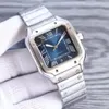 ساعة فاخرة عالية الجودة 316 الفولاذ المقاوم للصدأ حزام كلمة رومانية حركة ميكانيكية أوتوماتيكية للمرأة ساعة اليد أزياء رياضية رجالي ساعات