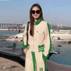 Streetwear Trendy Tracksuit Two Piece Set Femmes Tenues Corée à manches longues Zip Up Crop Jacket Fashion Loose Loose Lam Leg Pant Suit T220729