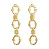 Designer oorbellen voor vrouwen dame lang hangende stud earring