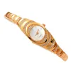 Роскошные женские браслеты часы Золотые маленькие циферблаты хрустальные алмазные отдых часы для дамы сплавных часов в час женские женские дамы элегантные часы