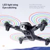 K106 OAS 장애물 회피 드론 LED 조명 Quadcopter 듀얼 카메라 4K 무인 항공기 항공기