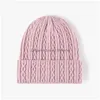 Beanie/Skull Caps Autumn Winter ADT Sticke Hat For Man Woman Solid Color Skl Beanies Warm Hats Drop Delivery Fashion Accessories Sc Dhoye