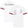 New F1 racing suit Summer F1 team driver's suit casual breathable quick-drying fan shirt plus size customization