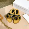Fashion-Baotou slippers leather metal chain wear-resistant flat sandals women casual woman sandal free ship jelly bowtie shoe