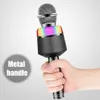 Q008 Karaoke Microphone اللاسلكي Bluetooth Karaoke Portable Mic Player Recorder لحفل عيد ميلاد KTV