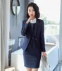 Women's Two Piece Pants Women's Styles Fashion Striped Formal Business Suits With Jackets And Blazers Uniforms Designs Women Work Wear