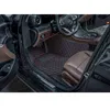 Modelo de carro de piso de carro de couro Fit 98% de carro para Toyota Lada Renault Kia Volkswage Honda BMW Acessórios Benz Capas para os pés H220415