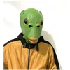 Máscara de disfraz de cosplay divertido de Halloween Unisex Adulto Fiesta de carnaval Máscara de cabeza de pez verde Sombrero GC1409