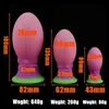 Leucht Drachen Ei Anal Plug Bunte Butt Dilatator Prostata Massager Stimulator Masturbator sexy Spielzeug Für Männer Frauen 18