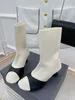 Spring/summer 2022SS new high heel boots fly woven socks on the feet super slim 35-39 size box