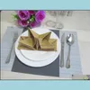 Folded Color Paper Napkins Drop Delivery 2021 Table Napkin Home Textiles Garden Ccirv