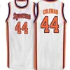 SJZL98 # 44 Derrick Coleman Syracuse Orange 1996 Vintage Basketball Jersey College College College Collection сшитые майки настроили любое имя и номер