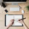 Jel Pens 1 PCS Silinebilir Kalem 0.5mm Doldurma Çubukları Moda 4 Renk Okul Yazma Yıkanabilir Sap Mavi Siyah Mürekkepler