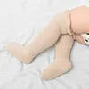 3 Paare/satz Sommer Mesh Baby Jungen Socken Einfarbig Neugeborenen Dünne Socken Infant Kleinkind Kniehohe Lange Socken