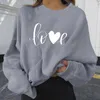 Women's Sweaters Women's Fashion Women Long Sleeve Color Block Cow Lover Print Straplescollar T-shirt Top Autumn Spring O Neck Pullover