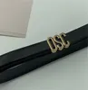 Black Womens Designer Belt Brand Letters Gold Buckle Fashion Designers Belts For Lady Women Luxury Waitband High Quality Width 2.5cm