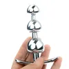 Nxy Anal Toys Metal Mushroom Head Removal Anchor Plug Sex for Women men couples Adult Game Masturbation Back Court 220420