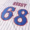 Xflsp GlaMit Benchwarmers Maglia da baseball gessata 68 Clark Reedy 32 Howie Goodman 82 Richie Goodman 44 Gus Matthews Maglia da baseball cucita S-XXXL