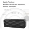 Haut-parleurs à double corne Hi-Fi stéréo Bluetooth Woofer Soubitre sans fil mode O Player Loudspeaker Boombox Soundbar portable Altavoz Ship9500227