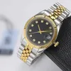 Mode 2813 Nya rörelser Mens kvinnor Automatisk Gold Watch Dress Rostfritt stål Sapphire Glass Luminous Couples Style Classic Wristwatches