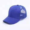 Hotselling DHL Plain Cotton Hats Custom Baseball Caps Verstellbare Strapbacks für Erwachsene Herren Wovens Gebogene Sporthüte Blank Solid Golf Sun Cap FY7155 GC1005