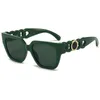 Роскошные солнцезащитные очки для мужчины -женщина унисекс дизайнер Goggle Beach Sun Glasses Retro Маленький рамка роскошный дизайн UV400 Top Caffence с коробкой 8695