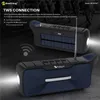 2023 Bluetooth Seeker Solar Charging Attenna Flashlight Boombox 5.0 EDR Dual Woofer Radio FM 3D Stereo Hook Handle NRB5FMT