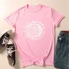 Plus Größe Xs-3xl 4xl Damen T-shirt Tier Blumen Druck Kurzarm T-shirt Weibliche Tops