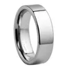 Wedding Rings High Polishing Flat Tungsten Band Wholesale And Drop