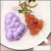 Ice Cream Tools Kitchen Kitchen Dining Bar Home Garden Childrens Cute Popsicle Molds Watermelon And Grape Shape Sile M Dhvwm