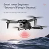 ElectricRC Uçak S128 Mini Drone 4K Çift HD Kamera Üç Taraflı Engellerden Kaçınma Hava Basıncı Sabit Yükseklik Profesyonel Katlanabilir Quadcopter Oyuncaklar 220830