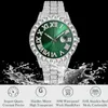 Iced Out Watch Men lyxmärke Full Diamond Mens Watches AAA CZ Quartz Men's Watch Waterproof Hip Hop Male Clock Gift For Me205n