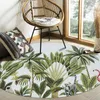 Tapetes plantas tropicais animais flamingo palmeira árvore verde impresso no chão tapetes tapetes de lounge kids carpet sala de estar quarto decoração de casa decorcarp